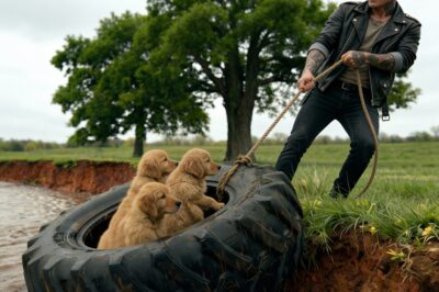 Influencers Filmed a Starving Dog for Likes, But This “Dangerous” Ex-Con Risked It All When the Floodwaters Rose!