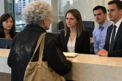 “I JUST NEED CONFIRMATION…” — They Thought the Elderly Woman Had Nothing Left  — Until the City’s Most Powerful Investor Went Silent…