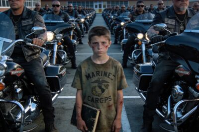 The Silence of the Lambs: How One Autistic Boy’s Shattered Promise to His Dead Father Ignited a War Between a Corrupt School System and 83 Hell’s Angels, Proving That When the Law Fails the Innocent, Sometimes Justice Arrives on Two Wheels and Wears a Leather Cut to Burn the Kingdom of Cruelty to the Ground