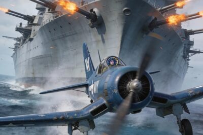 “They called it a trap. I called it a d*ath sentence. We were flying obsolete planes, slow as molasses, straight into the teeth of the strongest naval fleet on Earth. My gunner looked at me, his hands shaking as he loaded the ammo belts, and asked if we were coming back. I didn’t have the heart to lie to him. I just stared at the horizon, where the sky was about to turn into h*ll, and told him to keep his eyes open. We weren’t fighting for glory; we were fighting for the quiet streets of home.”