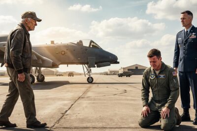 They Laughed At My “Obsolete” A-10 Shirt And Called Me A Senile Old Man. They Didn’t Know I Was “Reaper 6” — Or That The Base Commander Was About To Salute Me While They Watched In Horror.