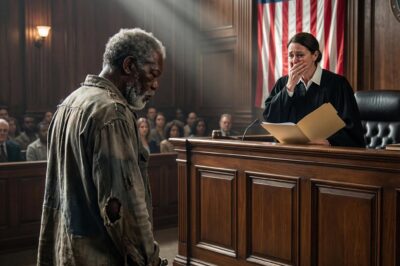 The Homeless Man Shivered in Chains Before My Bench, Awaiting Prison for the Crime of Sleeping in the Rain, But When I Glanced Down at the Docket and Saw His Name, The Entire Courtroom Froze as I Realized the “Criminal” Standing Before Me Was the Long-Lost Hero Who Had Carried My Dying Son Through Hell and Back Only to Be Abandoned by the Very Country He Saved.