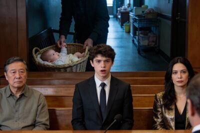 I found an abandoned baby in the hallway and raised him as if he were my own son. But when his biological mother, a millionaire, returned seventeen years later, he said something in court that silent…