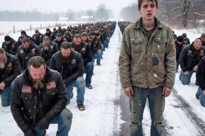 I Was A Broke 20-Year-Old Walking Home In A Deadly Blizzard With Only $73 To My Name When I Found A Dying Hell’s Angels President Crushed Under An SUV, And The Choice I Made To Stay With Him Instead Of Saving My Job Sparked A Chain Of Events That Brought 914 Bikers To My Tiny Apartment Door And Changed What It Means To Be Rich Forever