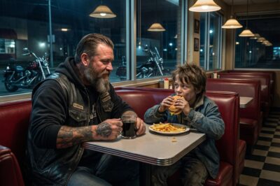 The Child Who Asked a Biker If Heroes Were Real — He Needed One For That Night