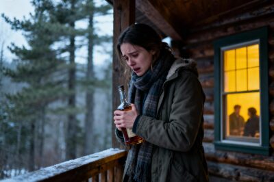 I Overheard My Husband In Our Vermont Cabin Telling His Friends How He’d Collect $4.5 Million If I “Vanished” In The Woods, So I Left My Ring On The Porch And Disappeared For Real Before He Could Hurt Me.