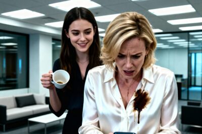 My Husband’s Secretary Poured Hot Coffee on Me in Our Denver HQ—So I Bought 51% of the Stock and Evicted Them Both.