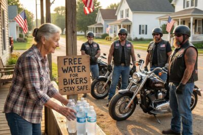 She Left Water for Bikers Every Summer — But, They Discovered the Truth Too Late, Because…