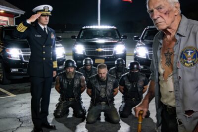 The Silent Storm: When a ruthless Biker Gang Mistook a Frail, Disabled Old Man for an Easy Victim in a Forgotten Dive Bar, They Didn’t Realize They Were Pulling the Pin on a Living Legend and Unleashing a Tidal Wave of Special Forces Fury that Would Wipe Their Existence off the Map