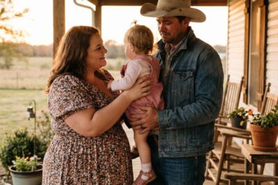 “I’M NOT FIT FOR ANY MAN,” SHE SAID… SO THE WIDOWER COWBOY HANDED HER HIS LITTLE GIRL