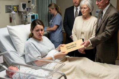 She Just Gave Birth — Her In-Laws Handed Her Divorce Papers, Not Knowing She’s A…