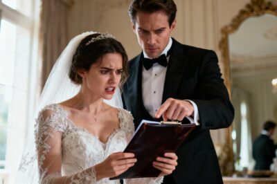 My Fiancé Handed Me a Prenup at the Altar in Chicago, But He Didn’t Know I Was Wearing a Wire.