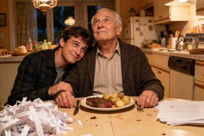 “I worked for thirty-five years, never missing a shift, just to ensure my golden years were safe. I have a pension that most people would dream of—$10,000 a month—yet there I was, standing on a freezing corner with my hand out, begging strangers for change just to buy a sandwich. I wasn’t homeless, and I wasn’t broke. I was a prisoner in my own home, tormented by the one person who was supposed to protect me. But I never expected my son to find me like that, or to do what he did next.”