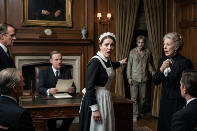During the Will Reading, the Maid Uncovered the Widow’s Secret — Her Son Was Locked in the Basement…