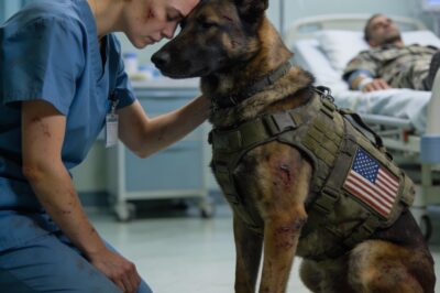 They Erased My Unit and Left Me for Dead in the Desert. Ten Years Later, A Wounded K9 Just Blew My Cover in the Middle of the ER.