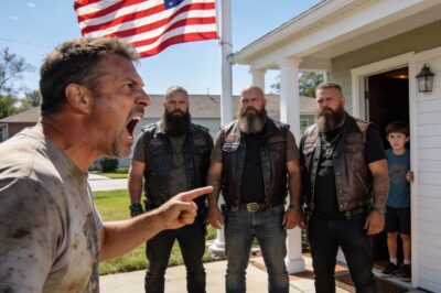 The Night Silence Broke: When an 11-Year-Old Boy Walked Into Our Biker Clubhouse With a Tactical Backpack and a Plea That Froze Our Blood, We Realized the System Had Failed Him. But We Wouldn’t. This Is the True Story of How a Brotherhood of Outlaws Became the Only Family Standing Between Two Children and a Monster, and Why Blood Isn’t Always Thicker Than Water.