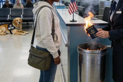 She Burned My Passport, Unaware I Was The Chief Federal Inspector