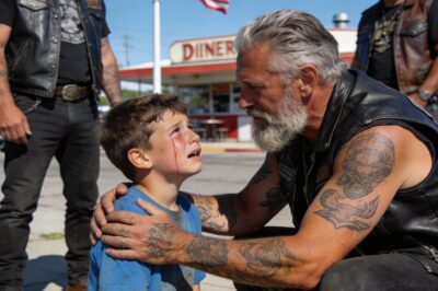 I Was Nine Years Old, Starving, And Alone On The Curb While My Stepmother Bought Fancy Wine For Her Friends. But When She Threw My Birthday Cake Into The Trash With A Cold Smile, She Didn’t Just Break My Heart—She Ignited A Chain Reaction That Would Bring 150 Hells Angels To My Doorstep And Teach Her The True Meaning Of Family, Loyalty, And Regret.
