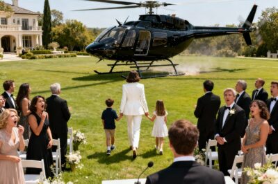 I Crashed My Billionaire Ex’s Wedding in Boston With a Helicopter and the Twins He Never Knew Existed to Expose the $70M Lie That Left Me Homeless and Pregnant.