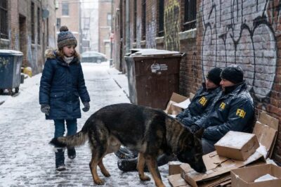 3:00 AM IN A BLIZZARD-CHOKED CHICAGO ALLEY: MY GERMAN SHEPHERD DUG TWO DYING FBI AGENTS OUT OF THE ICE, BUT…