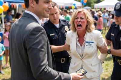 I Moved Into A Quiet Suburb To Reconnect With My Daughter, But I Found A War Zone Run By A Tyrannical HOA President Who Evicted The Elderly And Fined Me For My Doormat; When She Sent Fake Cops To Arrest Me In My Bathrobe, She Made The Mistake Of A Lifetime—She Didn’t Know I Was An FBI Agent Building A Federal Case Against Her.