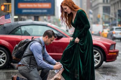 A single father misses an important job interview to help a stranger, without knowing she is…