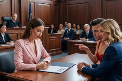 She Quietly Signed The Divorce Papers —No One Knew Her Billionaire Father Was Watching…