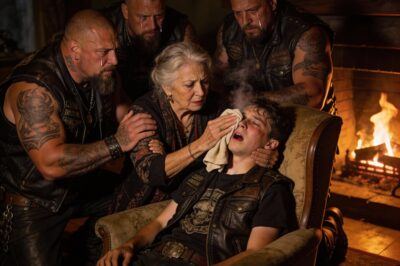 Elderly Widow Shelters 20 Freezing Bikers in Montana Blizzard—What Happened at Dawn Shocked the Whole Town!