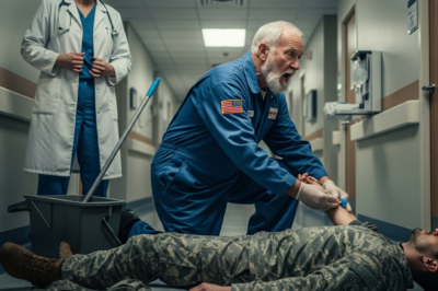 The Ghost in the Blue Uniform: How a Rejected Combat Surgeon Hidden in Plain Sight Saved a Life When the ‘Experts’ Couldn’t — And Exposed the Arrogance of the System That Threw Him Away