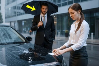 A Broke Receptionist Scratched a $50k Luxury Car in New York—She Thought Her Life Was Over, but the Note She Left Changed Everything!