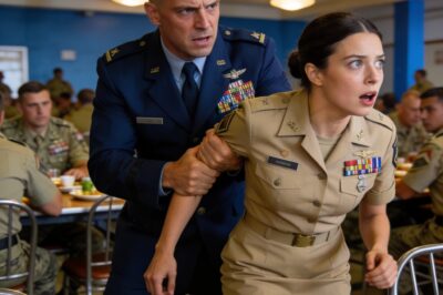 The young Marine’s voice dripped with arrogance as he lectured his friends. Then, he turned, and without looking, slammed right into me. His eyes weren’t apologetic; they were angry. “Watch where you’re sitting,” he snapped, his voice echoing in the suddenly quiet mess hall.