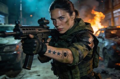 “A black widow spider. That’s what they saw on my arm. ‘This is SEAL training, not some beach party, sweetheart,’ he sneered for everyone to hear. They all laughed. They had no idea that this ink was a tombstone and a promise I carried for eleven long years.