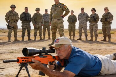I was a Marine Corporal. I had the training, the tech, and the swagger. When this old-timer showed up with a bright orange toy rifle on my range, I saw a joke. I had no idea that I was the punchline, and my career was about to become the butt of that joke.