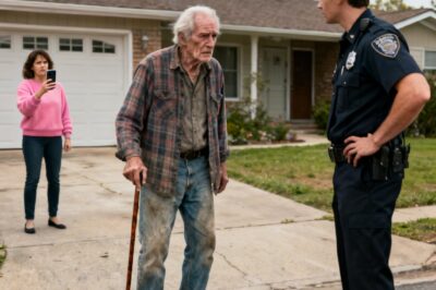 My neighbors called my 70-year-old veteran dad a dog k*ller. When the police opened his truck, the truth that spilled out was more heartbreaking and heroic than anyone in our quiet suburban street could have ever imagined.