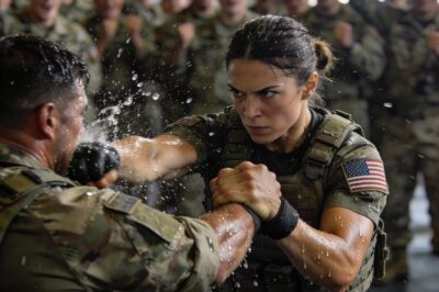 “He sneered, ‘Let’s see how your fancy techniques work against real strength.’ His eyes were full of a rage I hadn’t seen before. I knew this wasn’t a drill anymore. In front of 282 soldiers, I had to make a choice. This was real.”