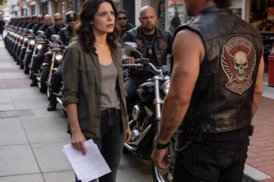 His voice was low, but loud enough to silence every corner of the diner. “We don’t serve criminals here.” The words hung heavy, unfair, and final. And in that moment, I felt my heart begin to pound. I had to make a choice, and I knew it would change everything.