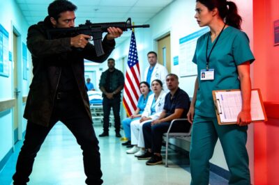 I froze. The entire hallway went silent, the kind of silence that hurts your ears. It wasn’t the silence of a library; it was the silence of predators and prey. He was standing there, chest heaving, his knuckles white around the cold metal. I knew in my gut that screaming would be the worst mistake I could make.