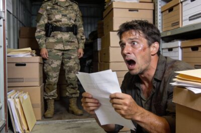 He broke into the storage unit expecting treasure. He found the trap my dead father built for him.