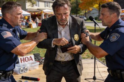 My HOA sent fake cops to arrest me. They didn’t know I was FBI.