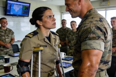 They laughed at my crutches just before I planned their mission.