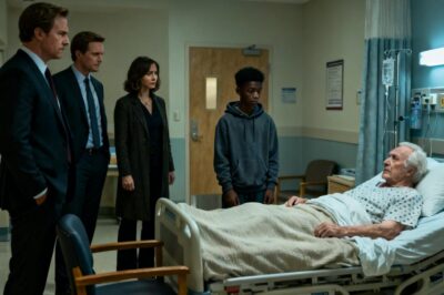 My kids sent flowers to my hospital bed while a stranger sat in my empty chair. What he did next exposed a devastating family secret and tore us apart forever.