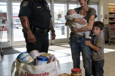 He caught me stealing for my baby. His next call saved us.