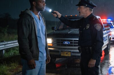 He was a Black doctor on a mission to save a life, but to the cop who pulled him over, he was just a target. A few minutes later, the sky filled with helicopters, and the officer started begging for his career.