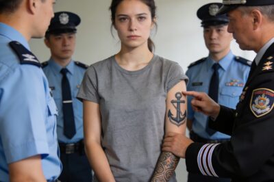 They paraded me through the crowd like a criminal, my crime a tattoo they said I didn’t earn. They didn’t know that tattoo cost me everything, and the man who gave it to me was the only one who could save me or bury me for good.