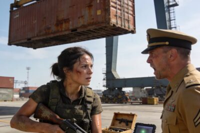 The “relic lady” just pointed a ghost rifle at the Commander’s heart.