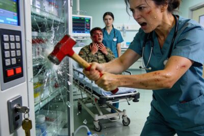 He was dying, and my boss was eating steak.