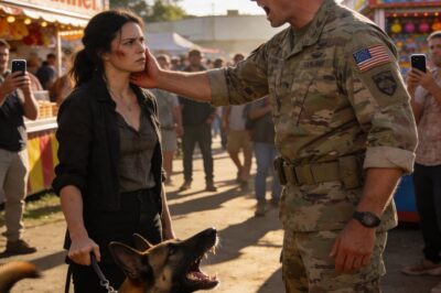 He whispered ‘D*e now’ after hitting me in front of a crowd, but he never saw the real threat wasn’t my dog—it was the secret I was hiding in plain sight.