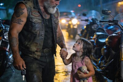 “You don’t need $12, sweetheart,” I told her, my voice rougher than the gravel under our feet. “You’ve got me.” Behind me, five hardened bikers had gone completely silent. One had even turned away, his shoulders shaking. In that moment, she wasn’t just a girl; she was our girl.
