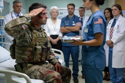 They handed me a mop, this celebrated surgeon with a jawline as sharp as his tongue. He laughed, kicking the bucket my way, telling me to clean his mess. He didn’t know these hands he mocked had held a soldier’s life together in the back of a Blackhawk under fire.