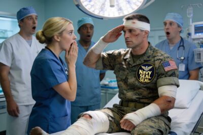 “They all laughed, calling me a rookie. But the dying soldier on the table knew the truth. He saw the mark on my neck, and with his last strength, he saluted me. The world stopped.”